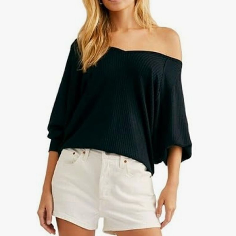 Free people santa clara thermal top, xs